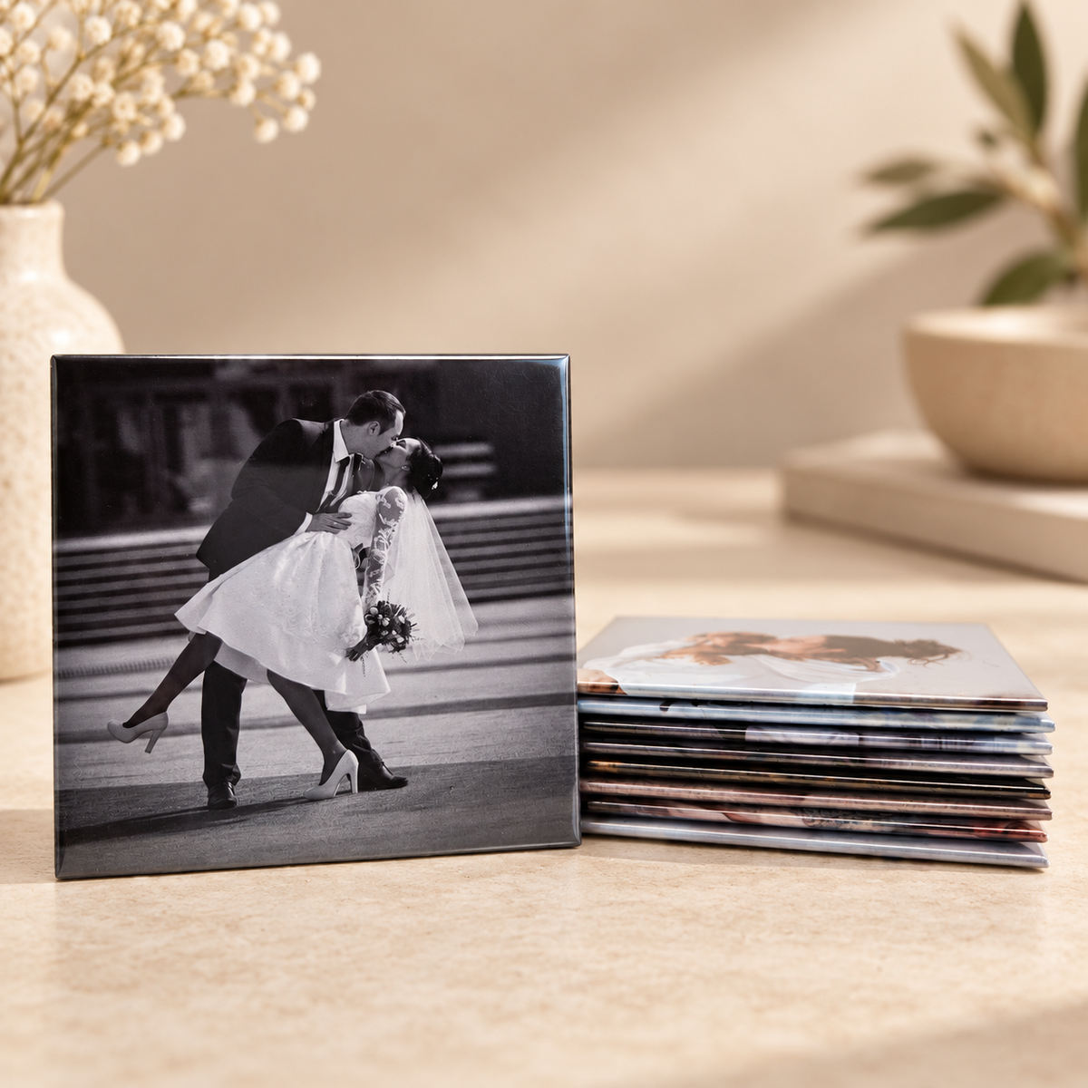 Large 80mm custom photo magnet by Verovibe Studio Australia