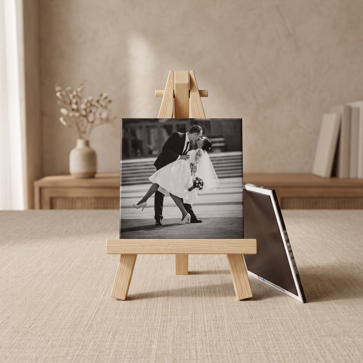 80mm square personalised photo magnet by Verovibe Studio